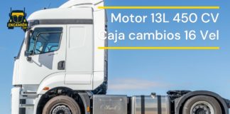 Ford Trucks F-Line 1845T nueva cabina motor y caja de cambios 16 V Nueva tractora Ford F-LINE 1845T con 450 CV y 16 velocidades de Ford Trucks