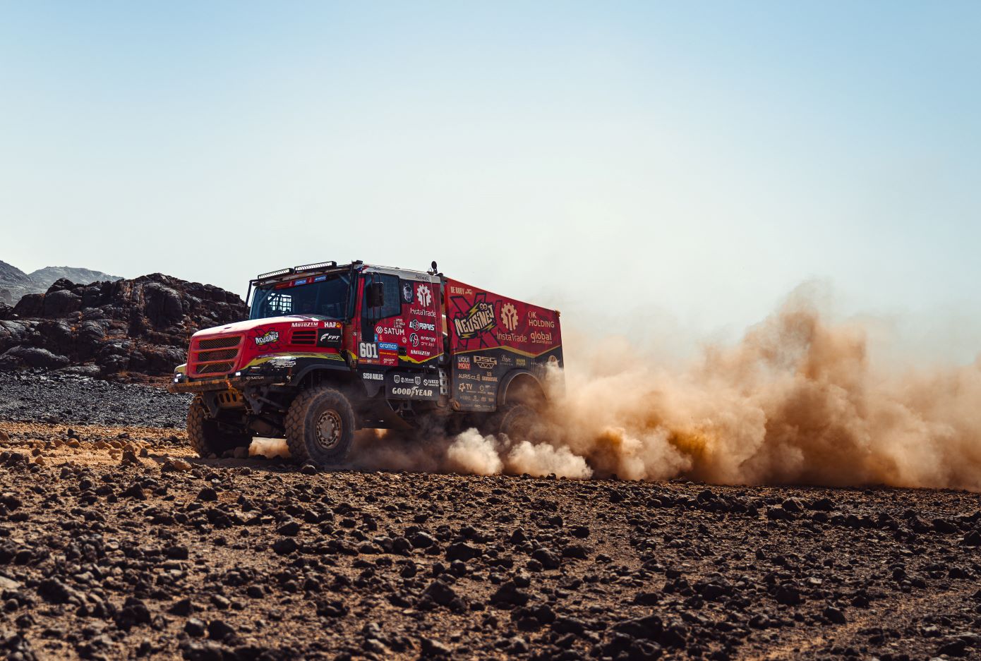 IVECO arrasa en el Dakar 2025 con sus motores FPT