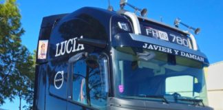 El Volvo FH 16 Aero 780 de Damián Granados