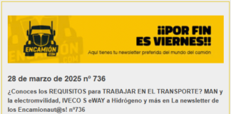 La newsletter de los Encamionautas nº 736