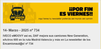 La newsletter de los Encamionaut@s! nº 734 La newsletter nº 734 de los encamionaut@s.