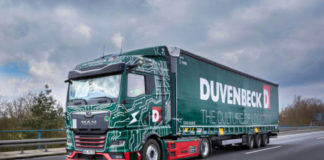 Camión eléctrico MAN eTGX realiza ruta diaria de 634 kms para Volkswagen El MAN eTruck eléctrico de la gama eTGX versión de gran volumen UltraLowLiner trabaja en Alemania realizando un enlace logístico para Volswagen de 634 kilómetros diarios.