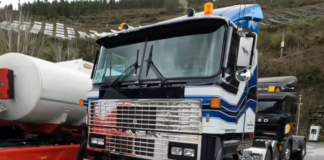 ¿Mack un camión español? Durante los años 80 la serie Mack Ultraliner se importó para el mercado en español.