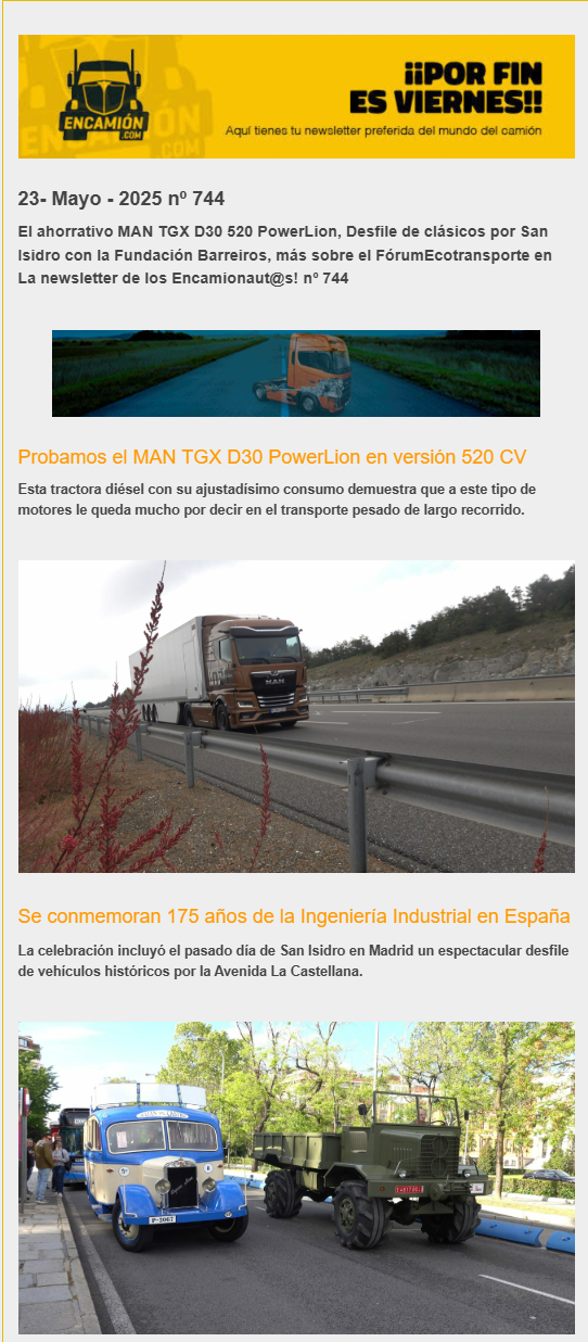 La newsletter de los encamionaut@s La newsletter de los encamionaut@s
