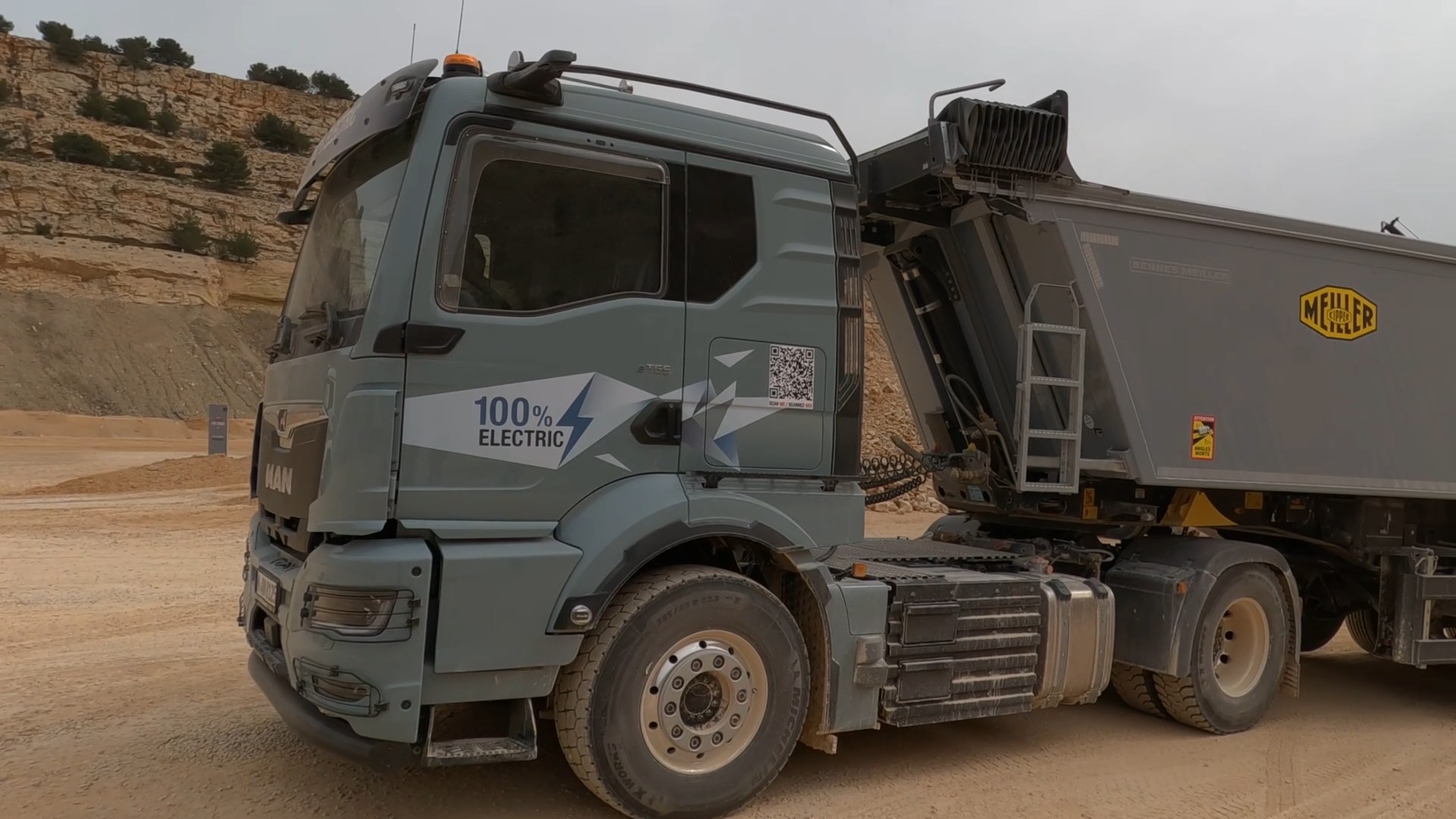 Tractora eléctrica para construcción MAN eTruck ya disponible. Tractora eléctrica para construcción MAN eTruck ya disponible.