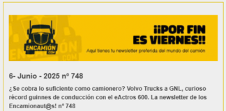 La newsletter de los encamionautas nº 748 ¿Se cobra lo suficiente como camionero?