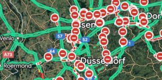 Un error en GOOGLE MAPS causa un atasco monumental Un error en los navegadores con información GPS de Google Maps causa atascó gigantesco.