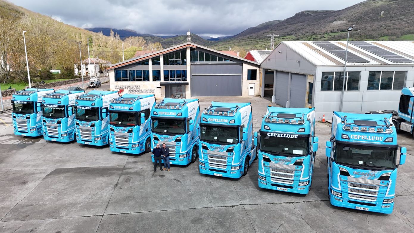 Scania V8 para Transportes Cepelludo