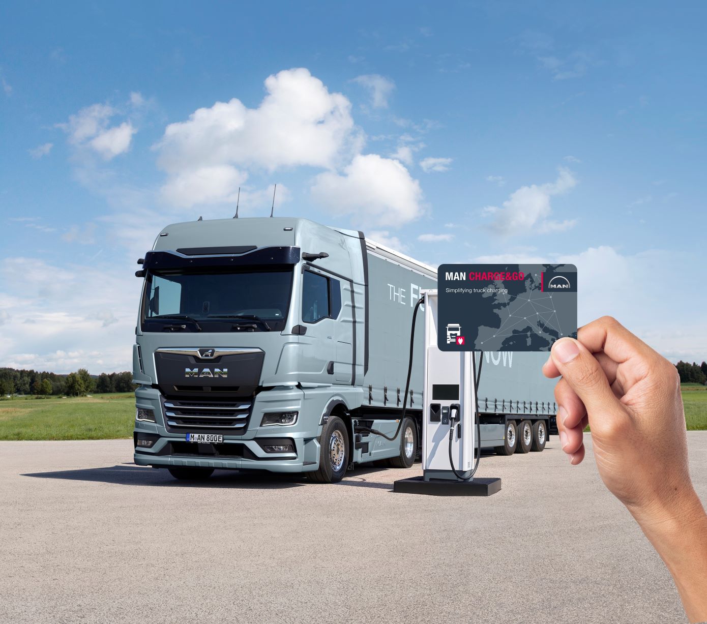 MAN Charge&Go: el nuevo servicio de recarga pública para eTrucks