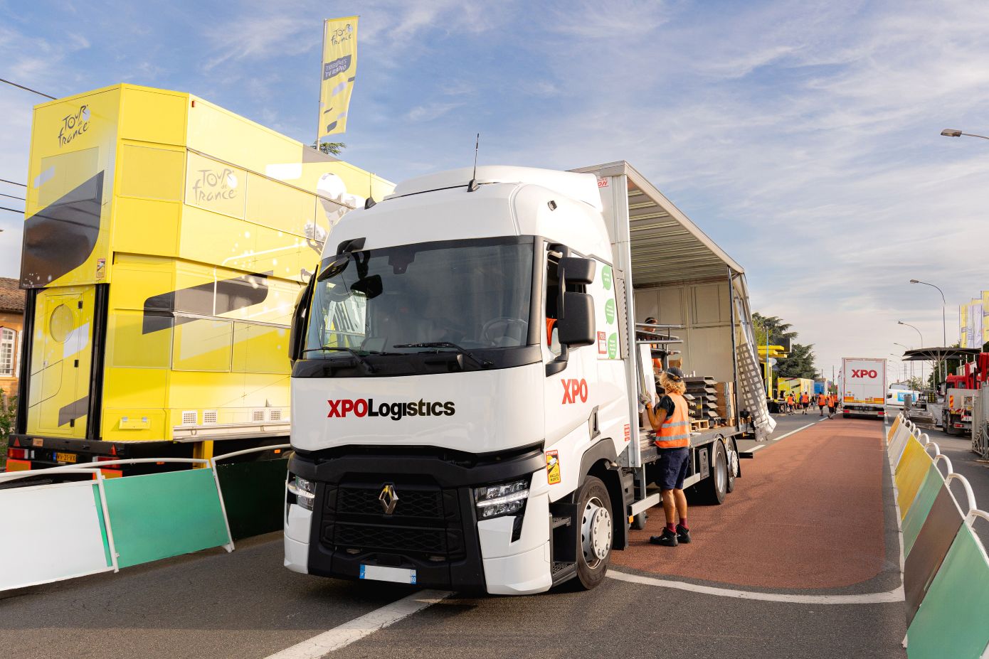 XPO Logistics mueve el Tour de Francia 2025 XPO Logistics mueve el Tour de Francia 2025