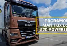 Video PRUEBA MAN TGX D30 520 PowerLion Euro 6e Prueba del MAN TGX D 30 PowerLion 520 Euro 6.