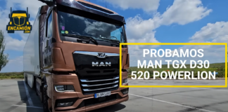 Video PRUEBA MAN TGX D30 520 PowerLion Euro 6e Prueba del MAN TGX D 30 PowerLion 520 Euro 6.