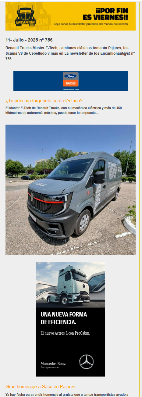La newsletter de encamion nº 756 La newsletter de encamion nº 756
