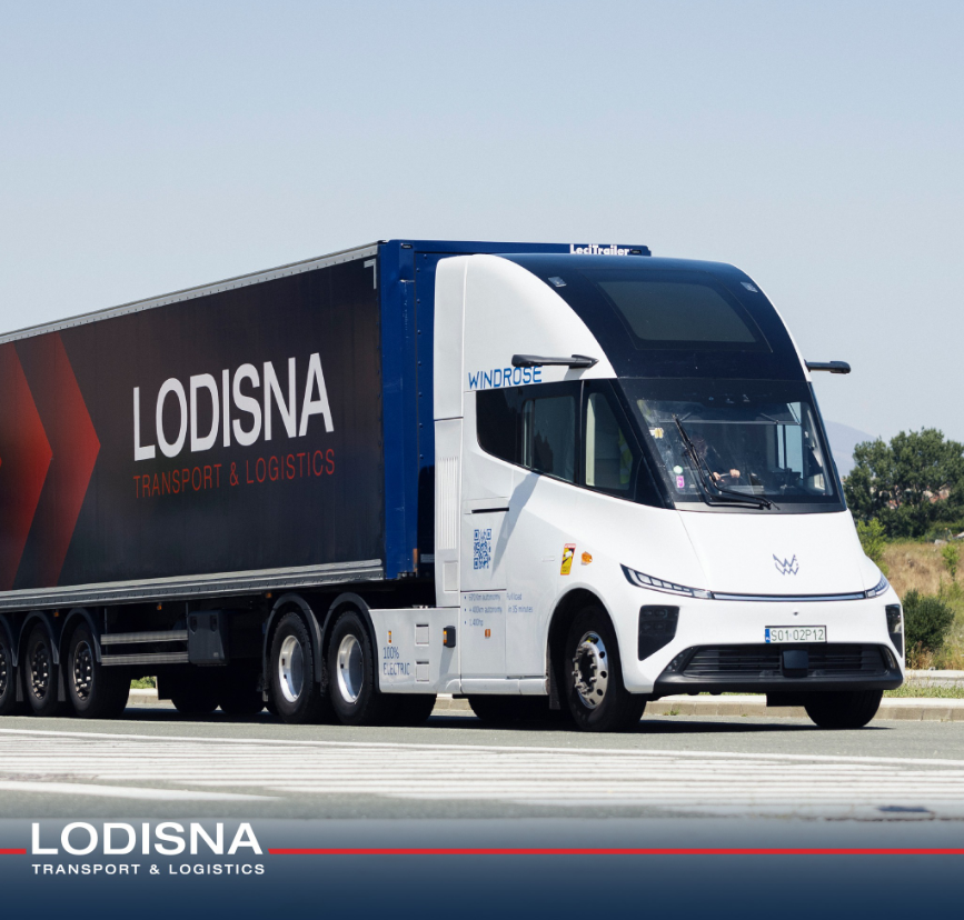 WINDROSE nuevo camión eléctrico en España