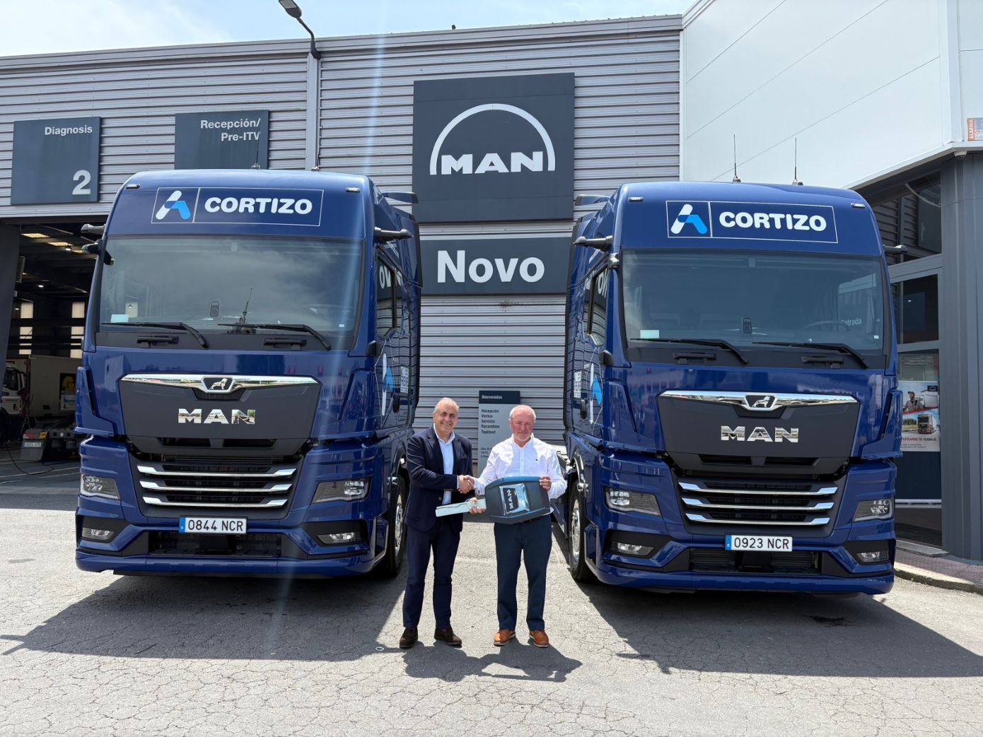 El primer MAN TGX 18.560 Individual PowerLion en Galicia
