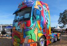 VACACIONES PARA ENCAMIONAUT@S Volvo FH tractora decorado tunning