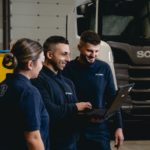 Scania ofrece su avanzado servicio de bancada Scania ofrece su avanzado servicio de bancada