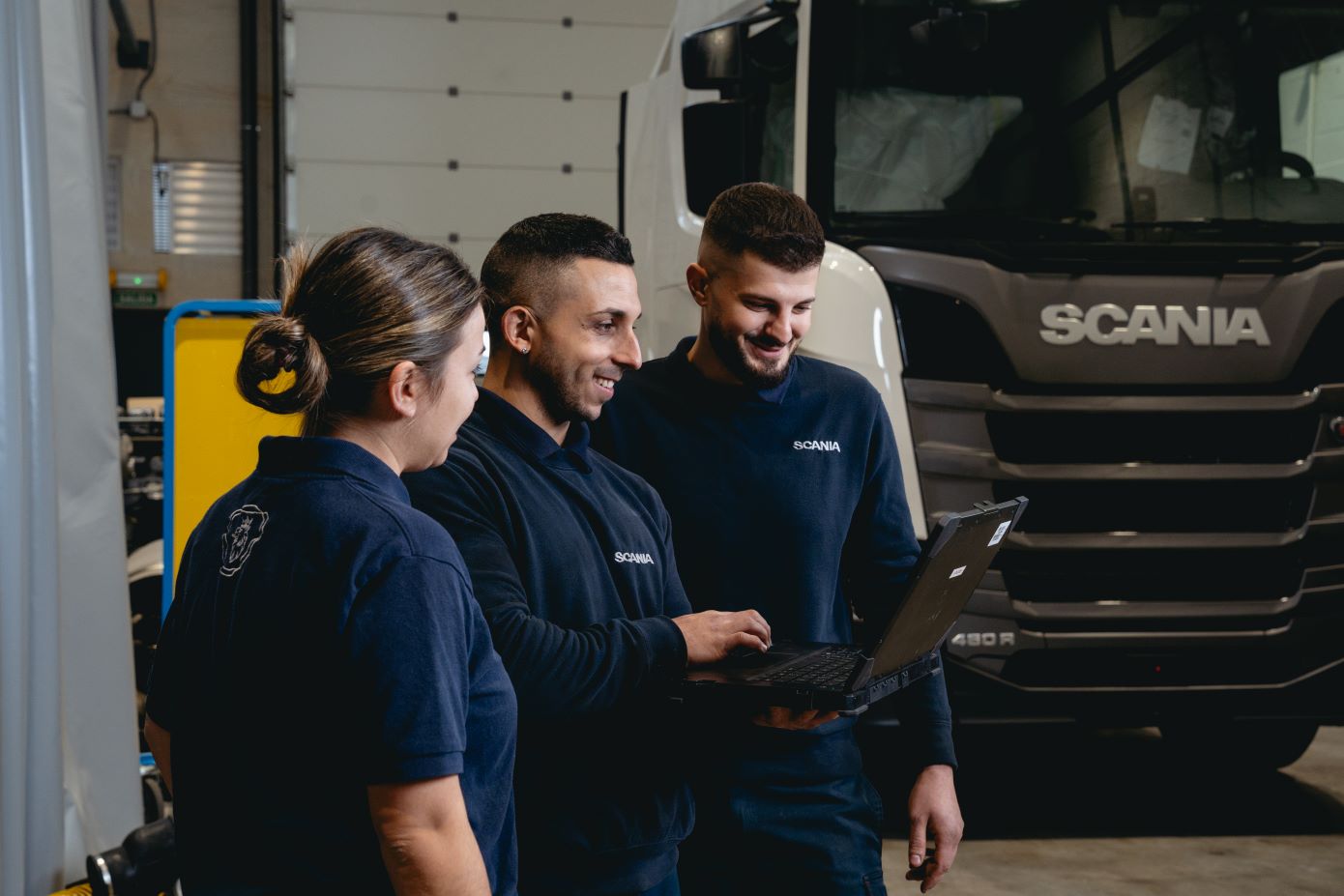 Scania ofrece su avanzado servicio de bancada