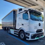 ¡La newsletter de los Encamionaut@s! nº 766 Mercedes Benz Trucks eActros 600 en ruta Madrid Zaragoza Madrid.