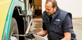 Los neumáticos, origen de averías en camiones