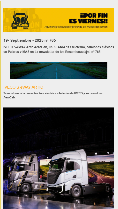 Newsletter de encamion nº 765