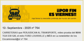 La actualidad de los encamionaut@s en la Newsletter de encamion nº 764 La actualidad de los encamionaut@s en la Newsletter de encamion nº 764