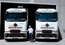 Dos tractoras Mercedes-Benz eActros 600 LS para TransBernal