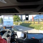 Al volante de los DAF Trucks Electric Al volante de la gama de camiones DAF Trucks Electric.