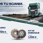 Campaña Mimamos tu Scania para mantenimiento de turbo y embrague