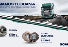 Campaña Mimamos tu Scania para mantenimiento de turbo y embrague