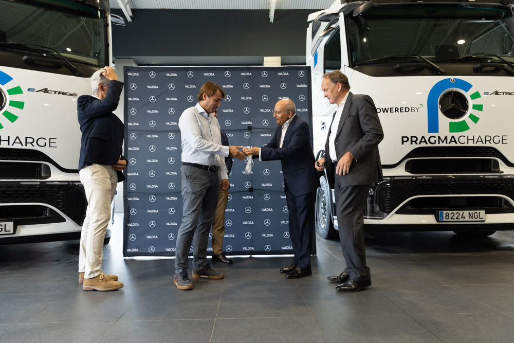 PragmaCharge, Mercedes-Benz Trucks y Logística Carosan-Transnugon presentan sus eActros 600 PragmaCharge, Mercedes-Benz Trucks y Logística Carosan-Transnugon presentan sus eActros 600