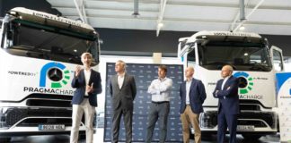 PragmaCharge, Mercedes-Benz Trucks y Logística Carosan-Transnugon presentan sus eActros 600
