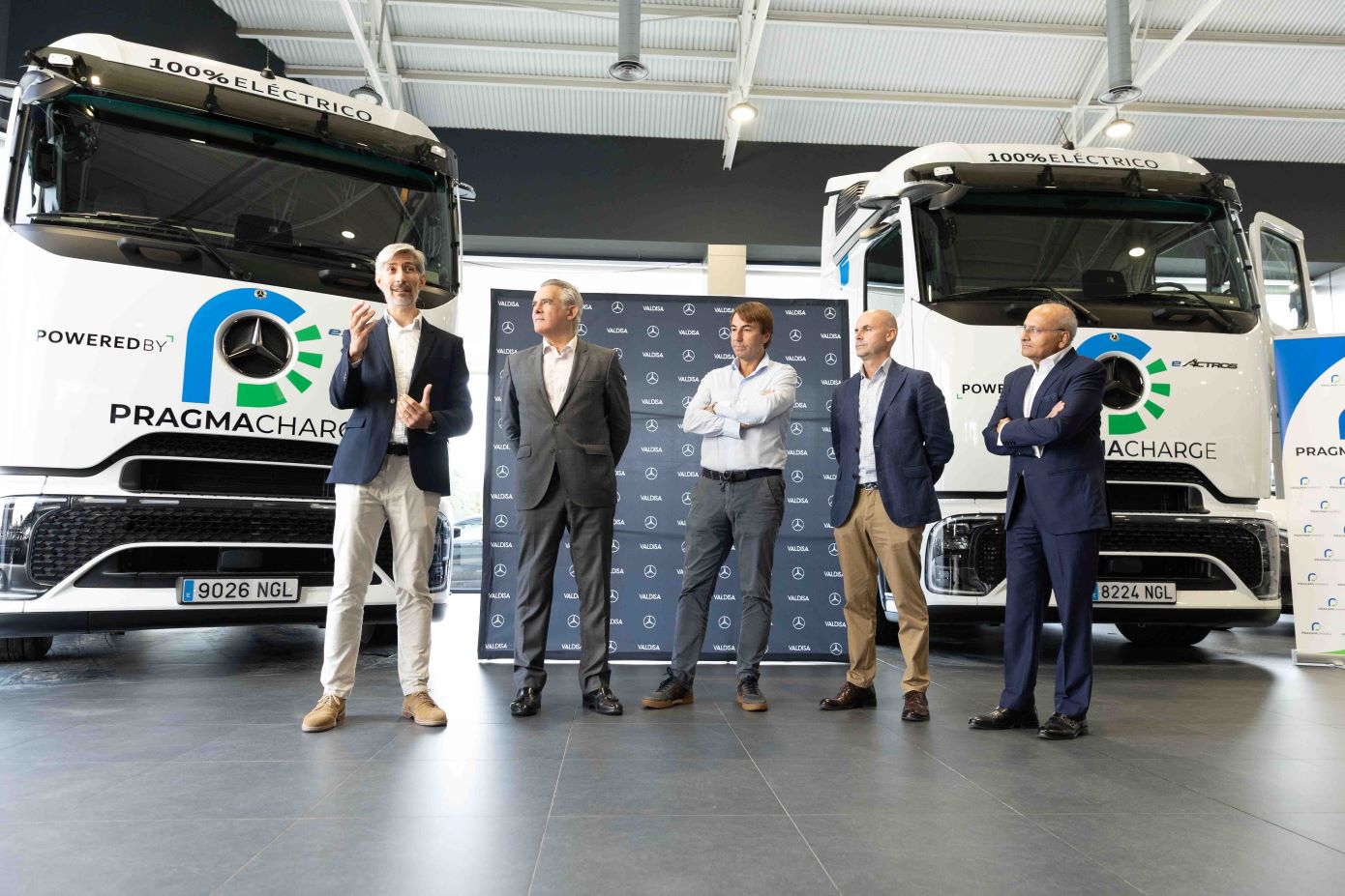 PragmaCharge, Mercedes-Benz Trucks y Logística Carosan-Transnugon presentan sus eActros 600 PragmaCharge, Mercedes-Benz Trucks y Logística Carosan-Transnugon presentan sus eActros 600