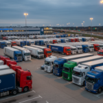 Las matriculaciones de camiones caen en Octubre
