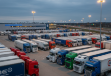 Las matriculaciones de camiones caen en Octubre