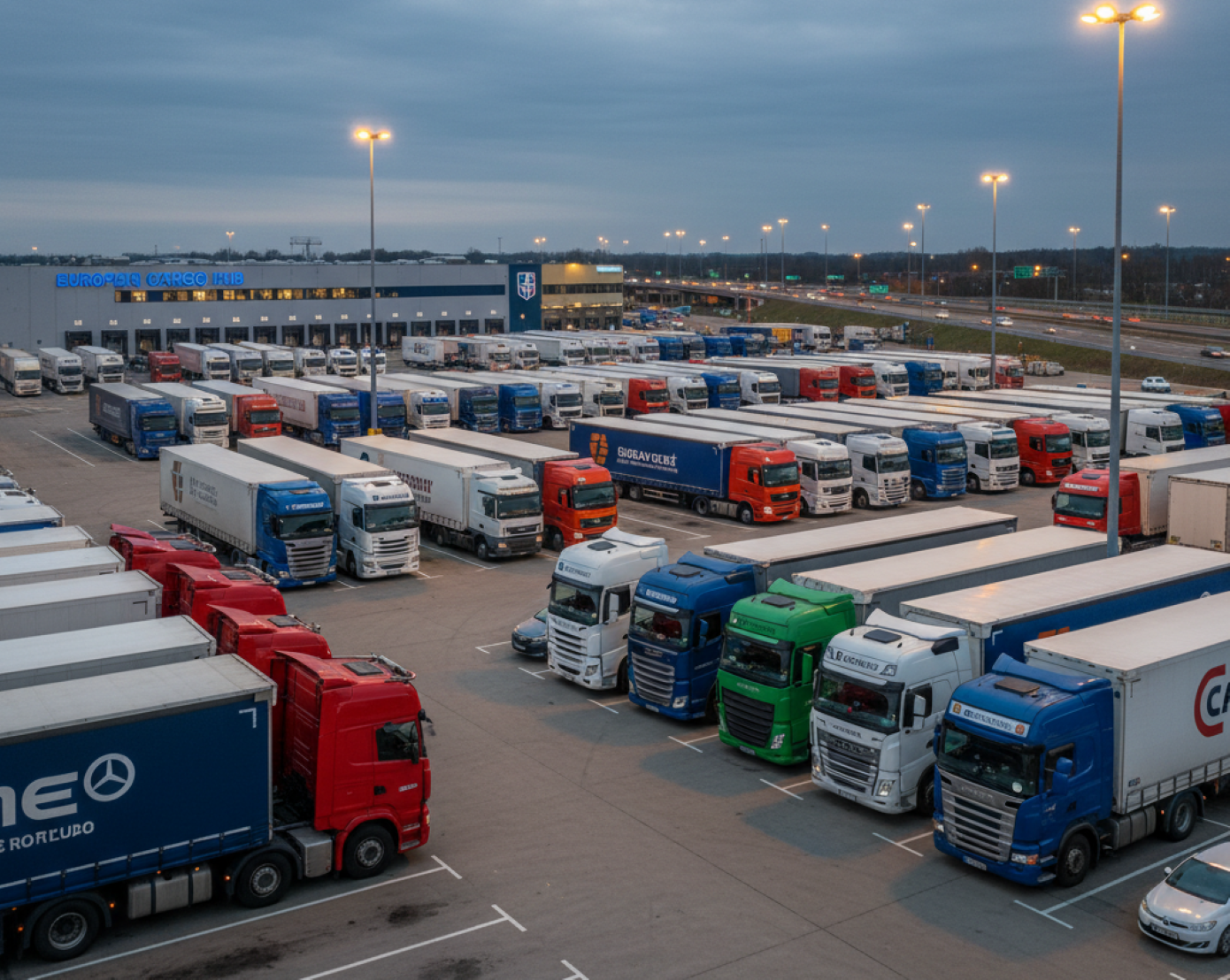 Las matriculaciones de camiones caen en Octubre