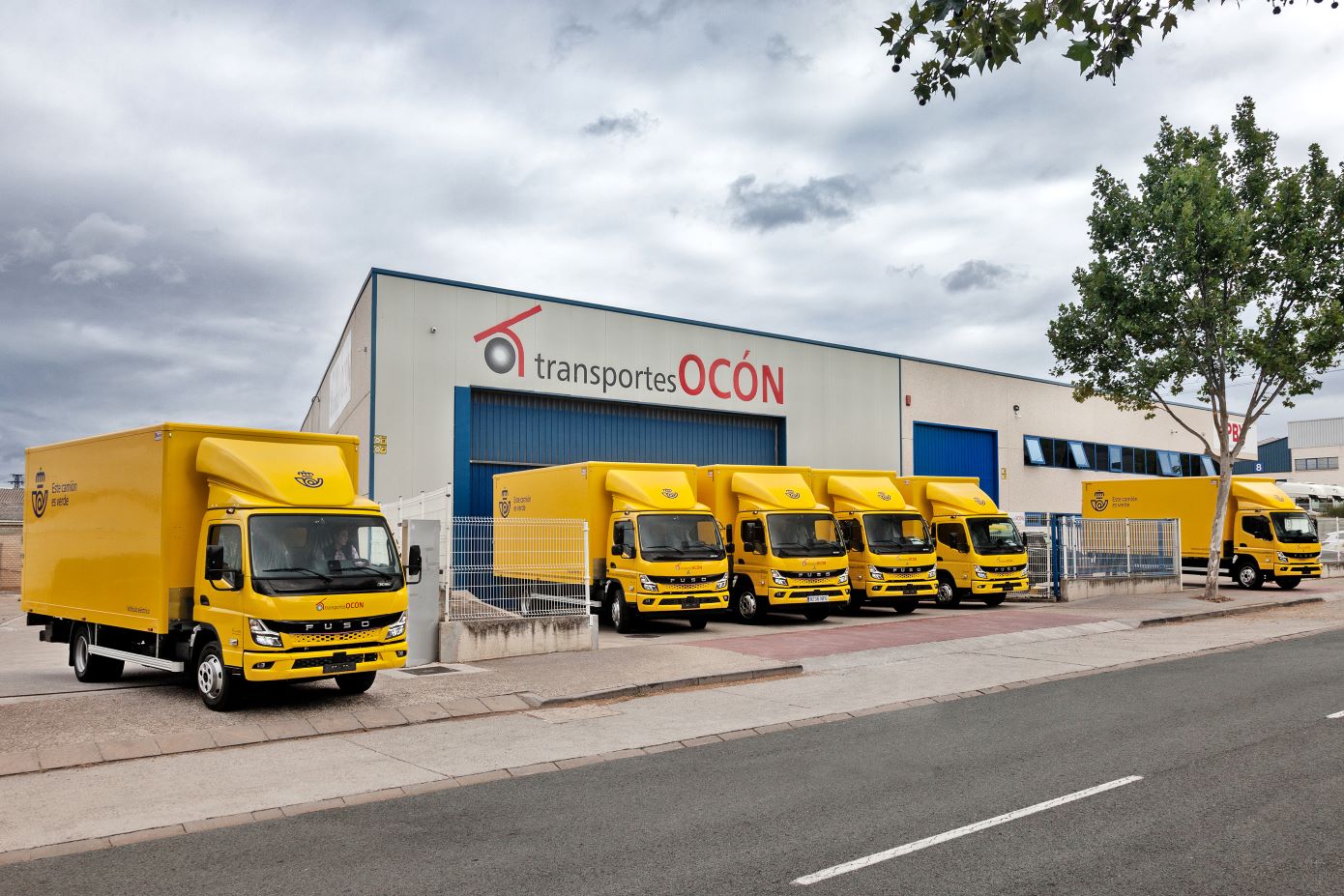 15 FUSO eCanter para Transportes Ocón