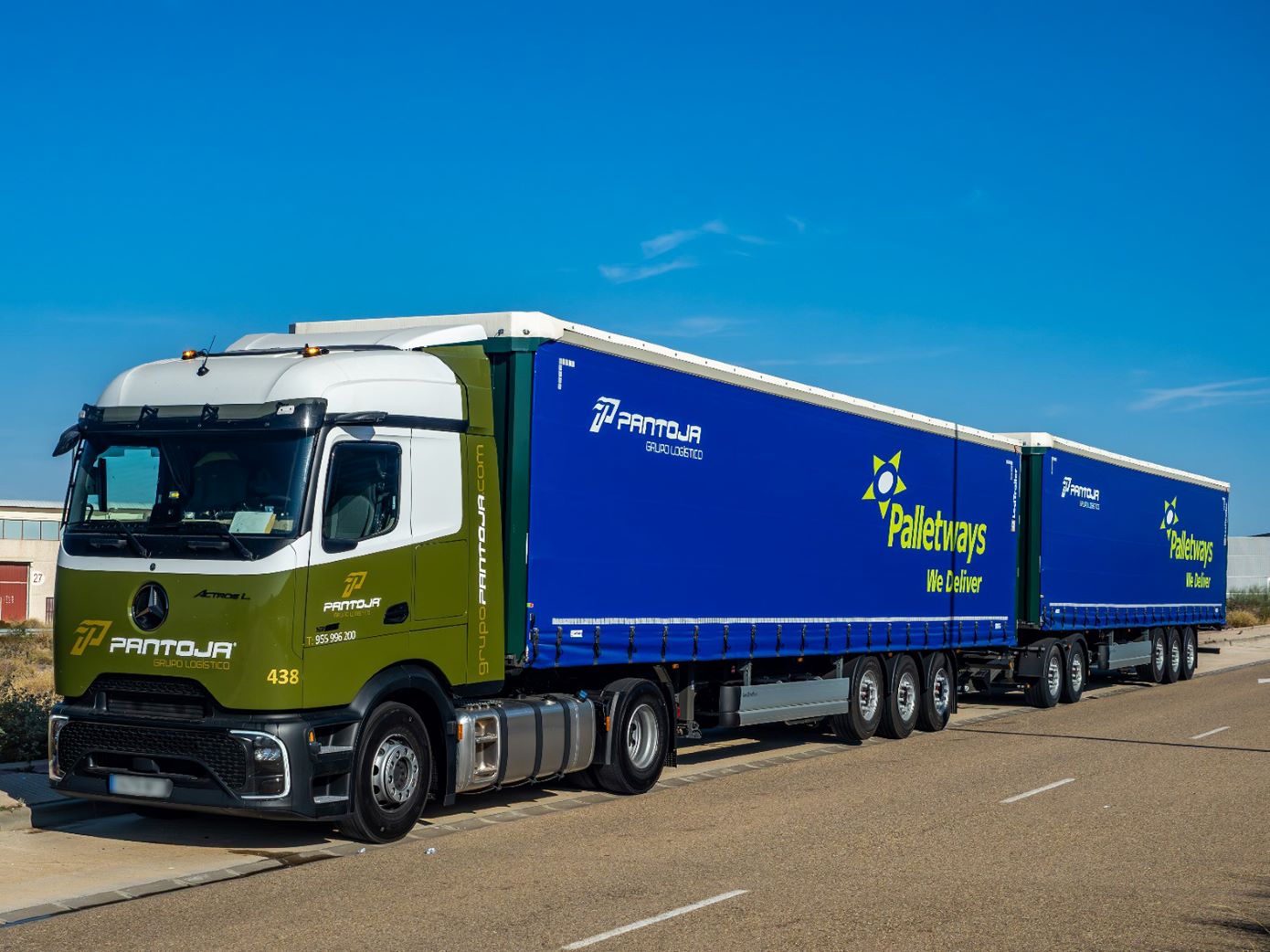 Pantoja Grupo Logístico y su primer duotráiler