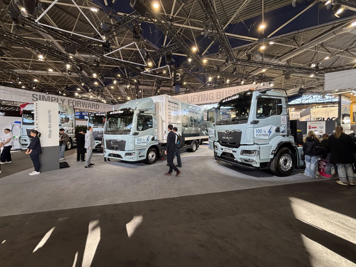 MAN presenta el eTGL eléctrico frigorifico en Solutrans 2025