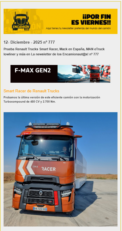 ¡La newsletter de los Encamionaut@s!