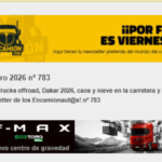 La newsletter de los Encamionaut@s nº 783