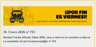 La newsletter de los Encamionaut@s nº 783