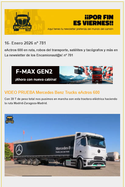 La newsletter de los Encamionaut@s