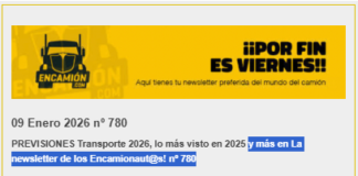 ¡La newsletter de los Encamionaut@s! nº 780 ¡La newsletter de los Encamionaut@s!