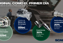 Scania lanza su campaña de recambios “Original como el primer día”