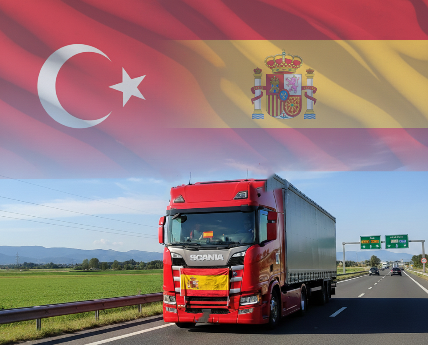 España firma un acuerdo con Turquía para captar camioneros
