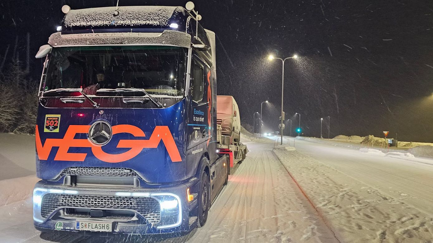 El eACTROS 600 triunfa en la eNORDKAPP Challenge