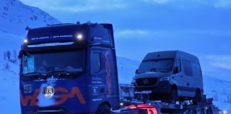 El eACTROS 600 triunfa en la eNORDKAPP Challenge