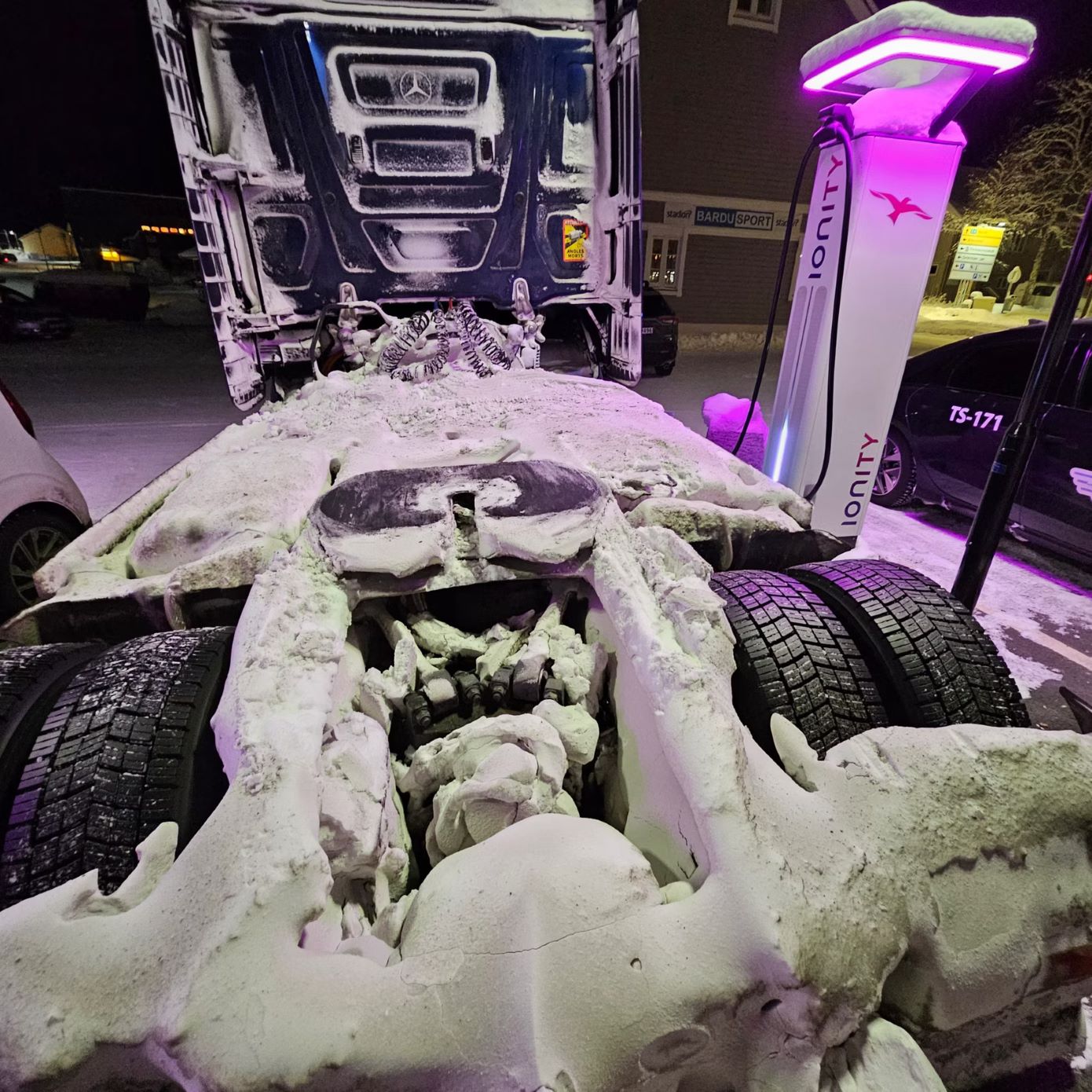 El eACTROS 600 triunfa en la eNORDKAPP Challenge