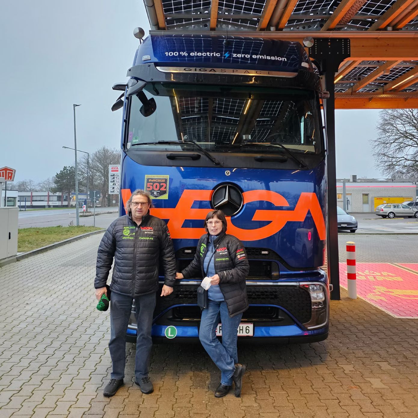 El eACTROS 600 triunfa en la eNORDKAPP Challenge